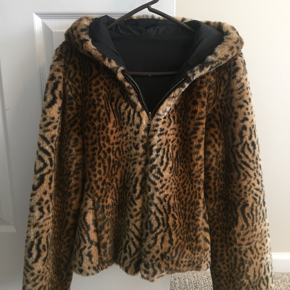 Reversible Animal Print Jacket